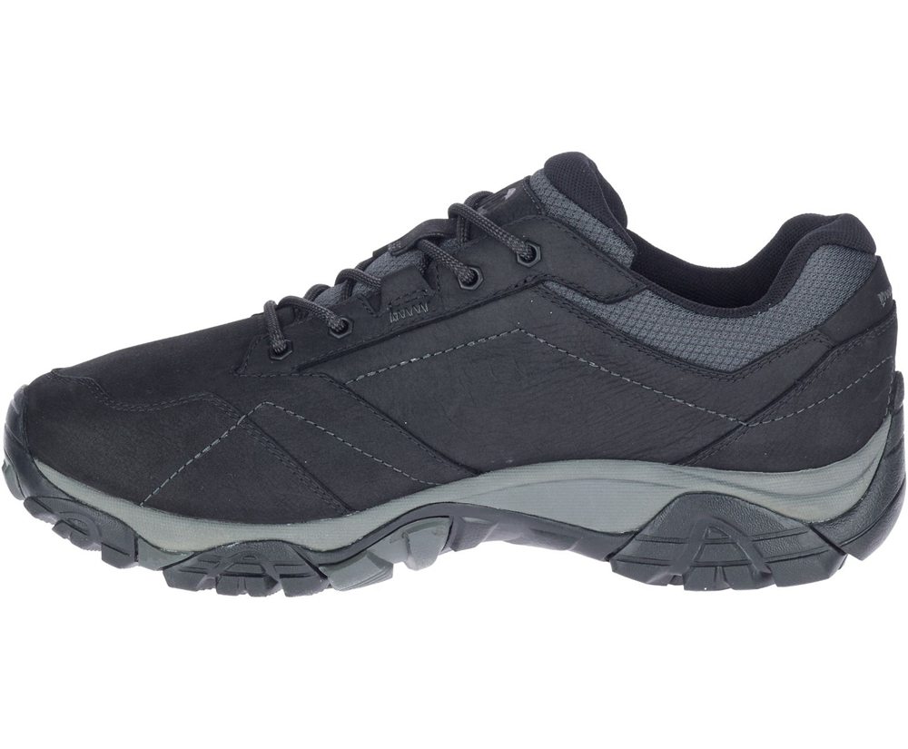 Merrell Sneakers Black - Moab Adventure Lace Waterproof Wide Width - Mens 01JAGNDUL